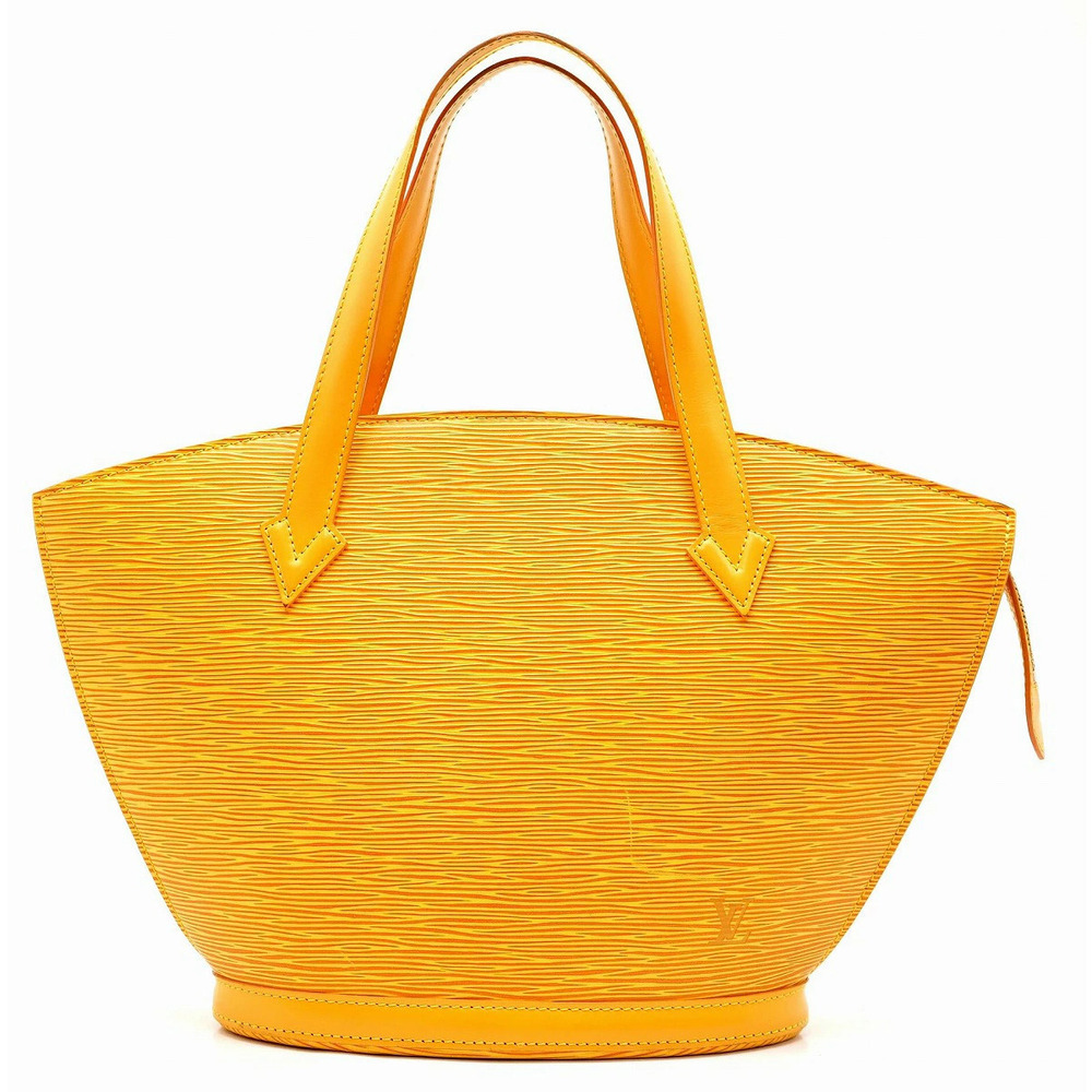 Louis Vuitton Epi Saint Jacques Tote Bag Handbag Shoulder Tassili Yellow